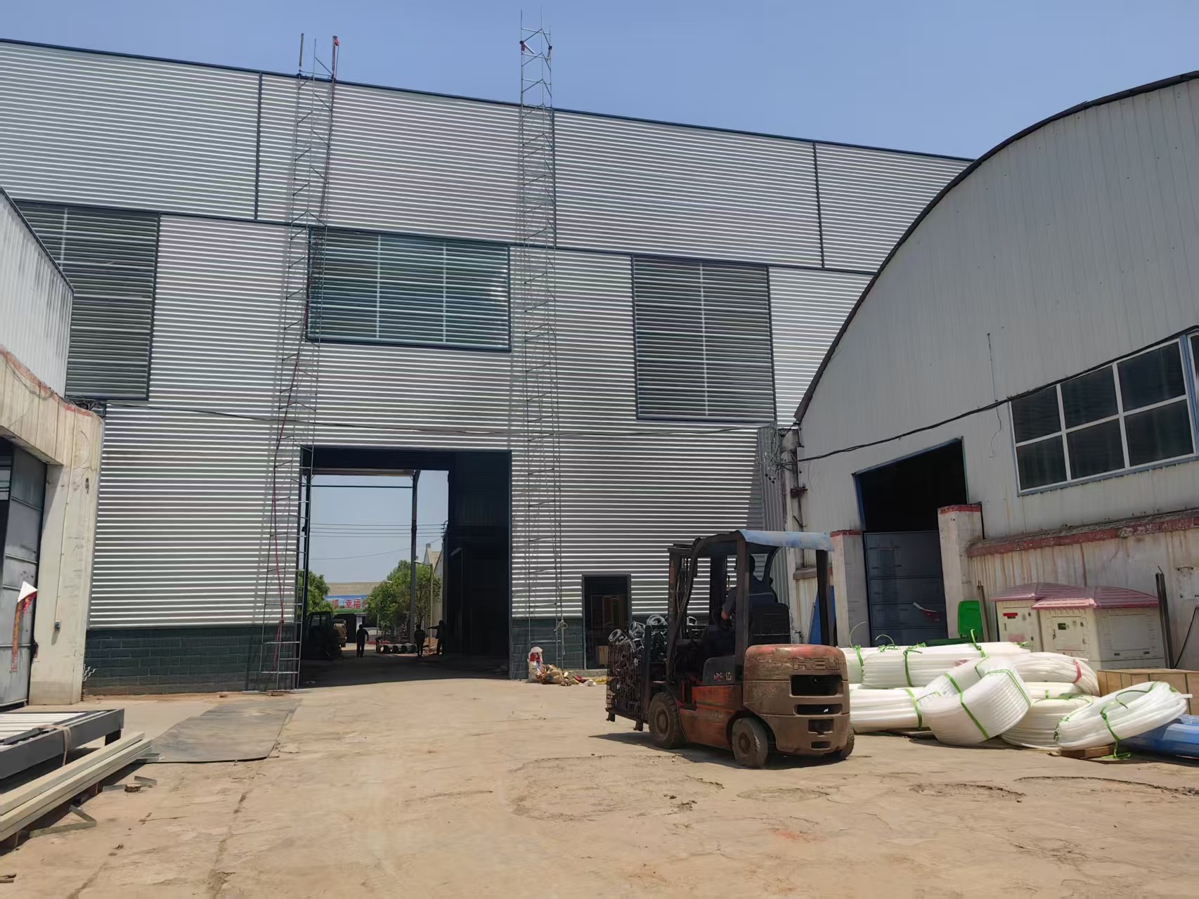 公司北廠(chǎng)區(qū)開(kāi)始整體升級(jí)改造